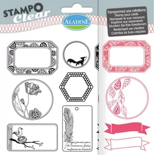 Aladine Stemple silikonowe, etykiety - Scrapbooking - miniaturka - grafika 1