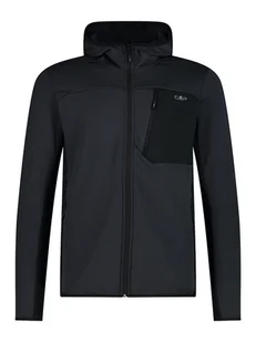 CMP Kurtka polarowa w kolorze antracytowo-czarnym - Odzież trekkingowa męska - miniaturka - grafika 1