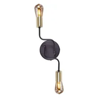 Lampy ścienne - Kaja ALFRED OLSZEWSKI Minimalistyczny kinkiet na dwie żarówki K-4945 z serii KUGA - miniaturka - grafika 1