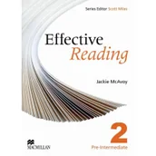 Pozostałe książki - Macmillan Education Australia Effective Reading 2 - Pre Intermediate Student Book - miniaturka - grafika 1