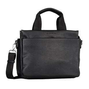 TOM TAILOR Rella damska torba na ramię Shopper z zamkiem błyskawicznym, średnia, czarna, czarny, Essential - Torebki damskie - miniaturka - grafika 1