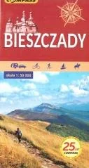 Mapa turystyczna- Bieszczady 1:50 000 w.2022 - Książki podróżnicze - miniaturka - grafika 1