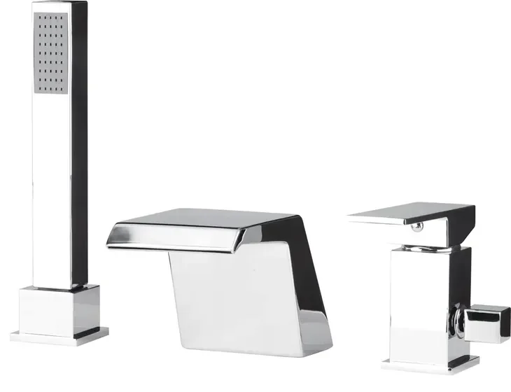 Bateria Wannowa 3 Otworowa chrom Stellman
