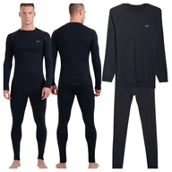 Pozostała odzież narciarska - Męski komplet bielizny termoaktywnej 4F 4FSkin - miniaturka - grafika 1