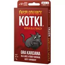 Eksplodujące Kotki. Wersja dla 2 graczy - Gry karciane - miniaturka - grafika 1