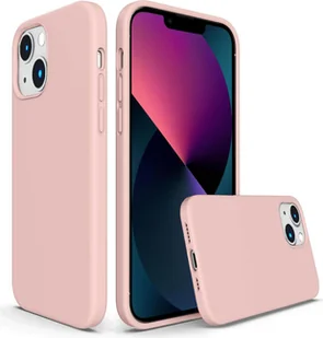 Etui ochronne na telefon komórkowy Apple iPhone 13 Mini silikonowo-żelowe etui na telefon komórkowy, różowe - Etui i futerały do telefonów - miniaturka - grafika 1