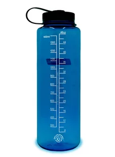 Butelka na wodę Nalgene Wide Mouth Sustain Silo 1,5 l - blue / black - Kuchnia turystyczne i akcesoria - miniaturka - grafika 2