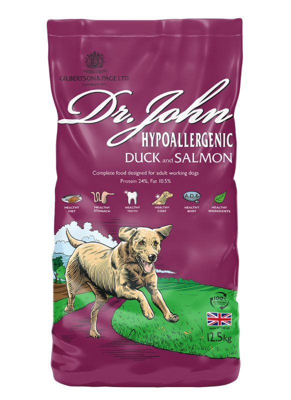 Dr John Hypoallergenic Duck & Salmon 12.5 kg