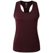 Koszulki sportowe damskie - Damski podkoszulek Dare 2b Modernize II Vest Rozmiar: XL / Kolor: czerwony - miniaturka - grafika 1