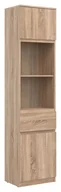 Regały - Regał Remi Rm08 48X194X35 Cm Dąb Sonoma - miniaturka - grafika 1