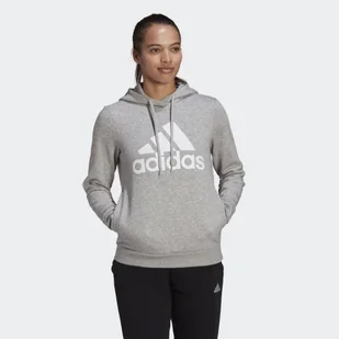 Bluza z Kapturem Loungewear Essentials Logo Rozmiar XL Szary - GL0719 - Bluzy sportowe damskie - miniaturka - grafika 1