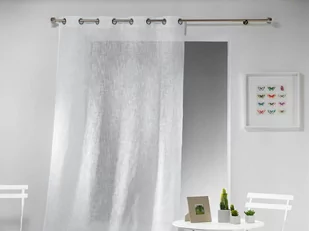 Firana Linen Lovers - White 140X280 - Firany - miniaturka - grafika 1