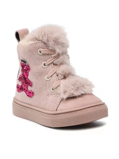 Buty dla dziewczynek - Bartek Kozaki 11570005 Różowy - grafika 1