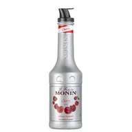 Syropy i koncentraty owocowe - Monin Puree Cherry 1l - wiśnia - miniaturka - grafika 1