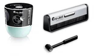 Pro-Ject Cleaning Set Advanced - Brush It + Clean It + Vinyl Clean - kompleksowy zestaw czyszczący do gramofonu - Inne akcesoria audio-wideo - miniaturka - grafika 1