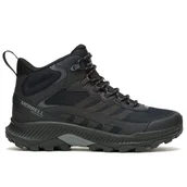 Buty sportowe męskie - Buty Merrell Speed Strike 2 Mid Waterproof J037833 - czarne - miniaturka - grafika 1