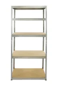 Szafy i regały magazynowe - Regał Helios magazynowy metalowy HZZ_180X090X50_5_175 ilość półek 5 nośność 175 kg / Wamar-Sosenka - miniaturka - grafika 1