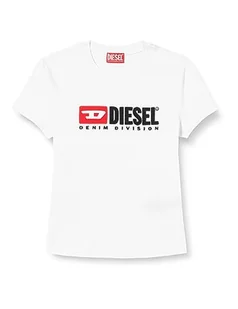 Diesel T-SLI-DIV T-Shirt Damski, 100-0grai, XXS - Koszulki i topy damskie - miniaturka - grafika 1