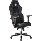 Fotele gamingowe - Fotel QUERSUS Vaos.2 Inter Czarny - miniaturka - grafika 1