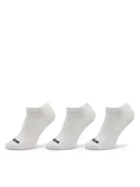 Skarpetki męskie - adidas Skarpety stopki unisex Thin Linear Low-Cut Socks 3 Pairs HT3447 Biały - miniaturka - grafika 1