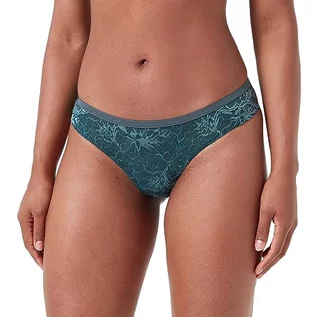 Majtki damskie - Triumph Amourette Charm Conscious Brazilian01 figi Kobiety, Smoky Green, 38 - grafika 1