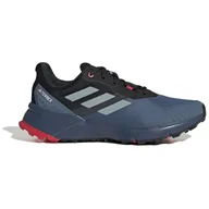 Buty trekkingowe męskie - Męskie buty turystyczne Adidas Terrex Soulstride R Rozmiar butów (UE): 46 / Kolor: niebieski/czerwony - miniaturka - grafika 1