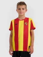 Koszulki dla chłopców - 4F Koszulka klubowa domowa z sezonu 2025/26 dziecięca 4F x Korona Kielce - multikolor 110/116 - miniaturka - grafika 1