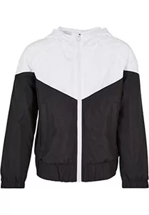 Urban Classics Damska wiatrówka dla dziewcząt Arrow, biały/czarny, 158/164 cm - Kurtki i płaszcze dla dziewczynek - miniaturka - grafika 1