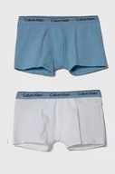 Majtki dla dzieci - Calvin Klein Underwear bokserki dziecięce 2-pack kolor niebieski - miniaturka - grafika 1