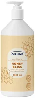 Kosmetyki do kąpieli - ON LINE Płyn do kąpieli i żel pod prysznic 2w1 Honey Bliss 1000 ml - miniaturka - grafika 1