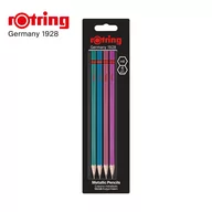 Ołówki - Rotring OLOWEK HB ROT METALC NCILS B/C OP4SZT 20946-uniw - miniaturka - grafika 1