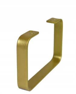 Noga metalowa, nóżka, stopka złota Loft wys. 12cm - Meble modułowe i akcesoria - miniaturka - grafika 1