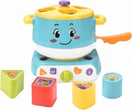 Zabawki AGD - Kuchnia Dla Dzieci Akcesoria Kuchenne Do Gotwania Rozpoznawanie Krztałtów - miniaturka - grafika 1