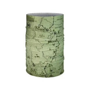 Chusta wielofunkcyjna Buff Coolnet UV camino frances - ONE SIZE - Czapki i chusty sportowe męskie - miniaturka - grafika 1