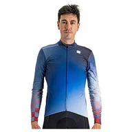 Bluzy męskie - Sportful Bluza męska Rocket Th JRS, niebieski, XL - miniaturka - grafika 1