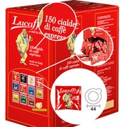 Kawa w kapsułkach i saszetkach - Lucaffe Mamma Lucia - saszetki ESE 150 sztuk - miniaturka - grafika 1