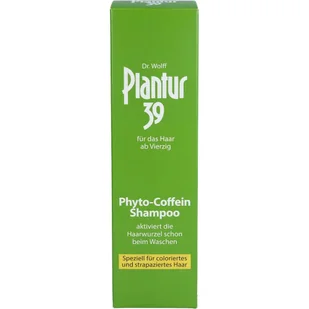 ALCINA COSMETIC POLSKA PLANTUR 39 Coffein Szampon do włosów farbowanych 250ml 7036254 - Szampony do włosów - miniaturka - grafika 1