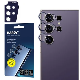 Szkło hartowane na obiektyw 3MK Hardy Lens Protection Pro do Samsung Galaxy S24 Ultra Fioletowy - Pozostałe akcesoria do telefonów - miniaturka - grafika 1