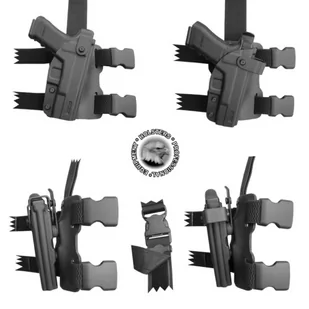 kabura taktyczna do Glock IMP-SSS 2007GPS z opcją na pas + smycz taktyczna - Kabury i pokrowce - miniaturka - grafika 3
