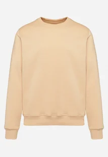 Ciemnobeżowa Bluza z Polarem na Podszewce Metinna - Bluzy męskie - miniaturka - grafika 1