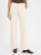 Spodnie damskie - JOOP! Dżinsy - Evi Kobiety Bawełna beżowy jednolity, 25 - miniaturka - grafika 1