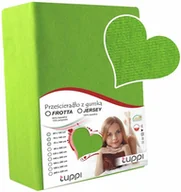 Prześcieradła dla dzieci - Prześcieradło do łóżeczka 120x60 JERSEY z gumką jabłuszko - miniaturka - grafika 1