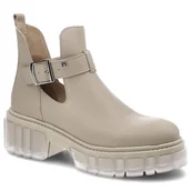 Botki damskie - Nessi, Botki, 22220 Beż 122, rozmiar 41 - miniaturka - grafika 1