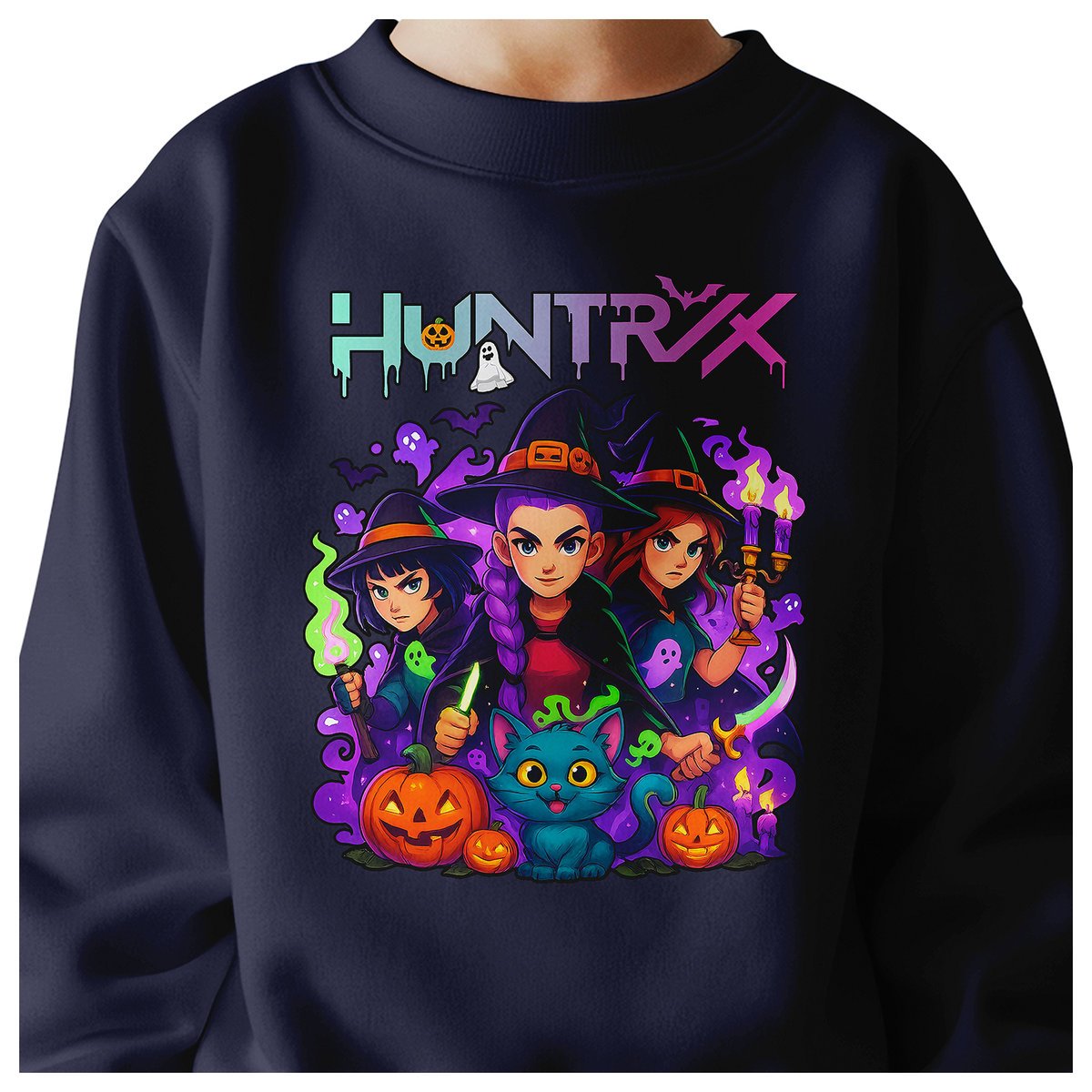 BLUZA DZIECIĘCA HUNTRIX HALLOWEEN 122-128 BAWEŁNIANA JAKOŚĆ