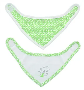 Baby Love Bandana, dzianina, zielona - Akcesoria i dodatki do ubrań dla dzieci - miniaturka - grafika 1