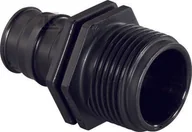 Łączniki, trójniki, kształtki - Uponor QE złączka z gwintem zewn. PPSU 25-G3/4"MT - miniaturka - grafika 1