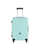 Nerki - Semi Line Walizka średnia T5923-2 Zielony - miniaturka - grafika 1