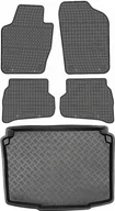 Dywaniki samochodowe - Seat Ibiza IV Hatchback od 2008-2017r. Bagażnik MIX-PLAST 27009 + Dywaniki PRISMAT 1510 - miniaturka - grafika 1