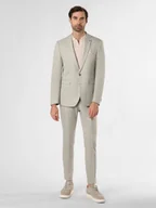Garnitury - Finshley & Harding London Garnitur - Brixdon/Hoxdon Mężczyźni Slim Fit Sztuczne włókno zielony marmurkowy, 44 - miniaturka - grafika 1