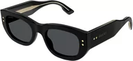 Okulary przeciwsłoneczne - Gucci Okulary przeciwsłoneczne GG1215S-002 - miniaturka - grafika 1